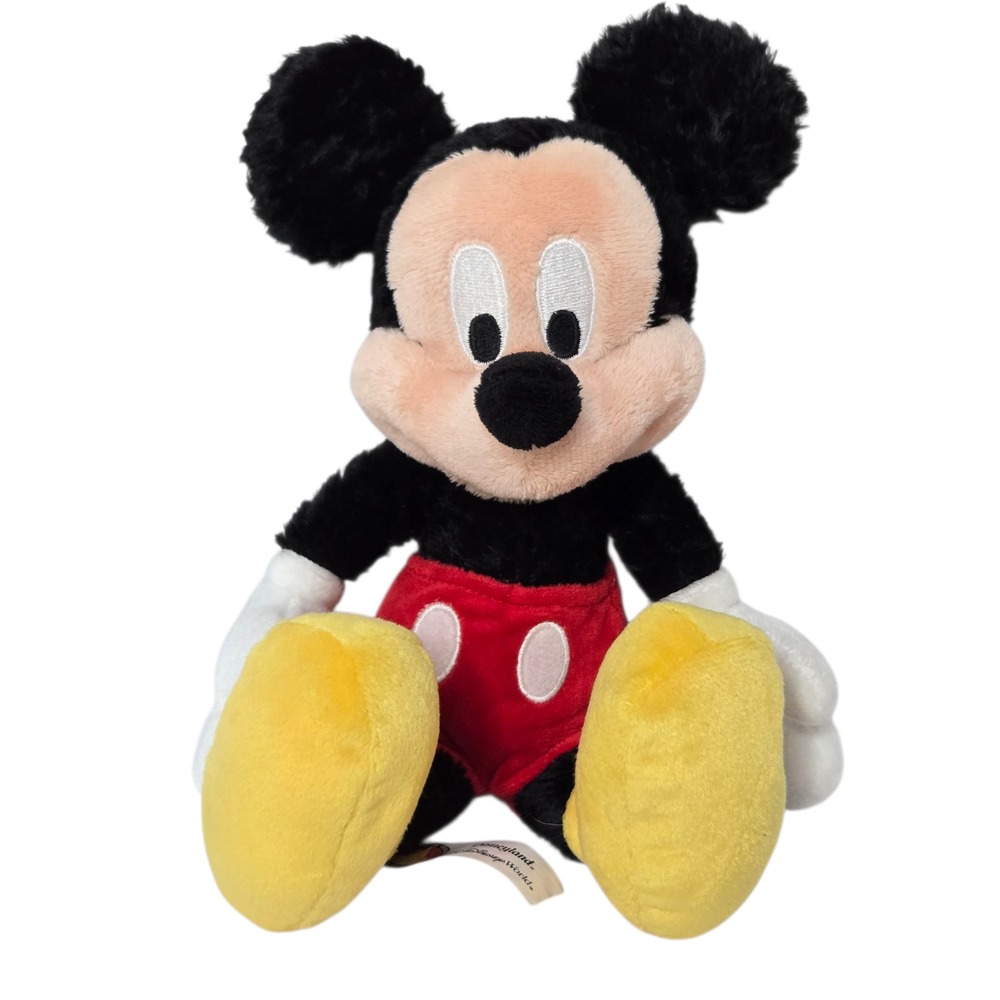 Disney Parks Mickey Mouse Plush‎ 7" Cartoon Mascot Classic Parks Exclusive